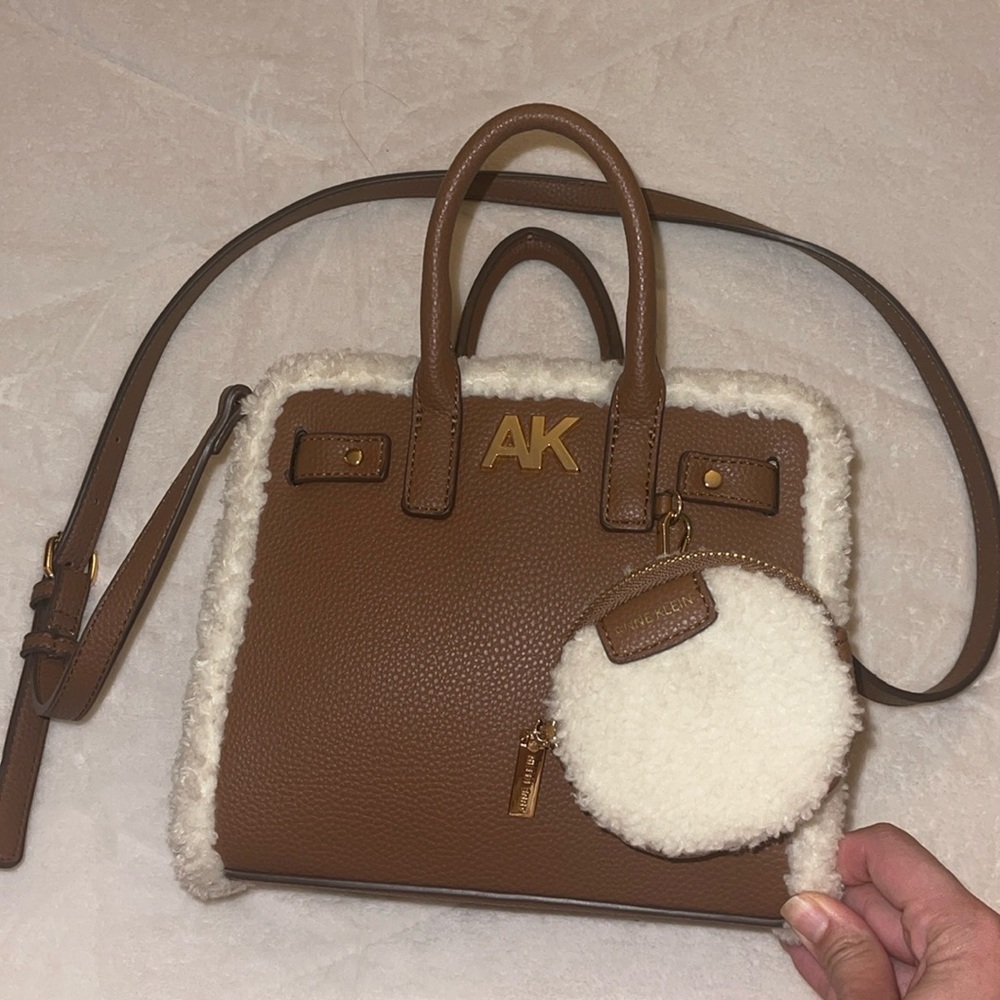 Brown Anne Klein crossbody bag